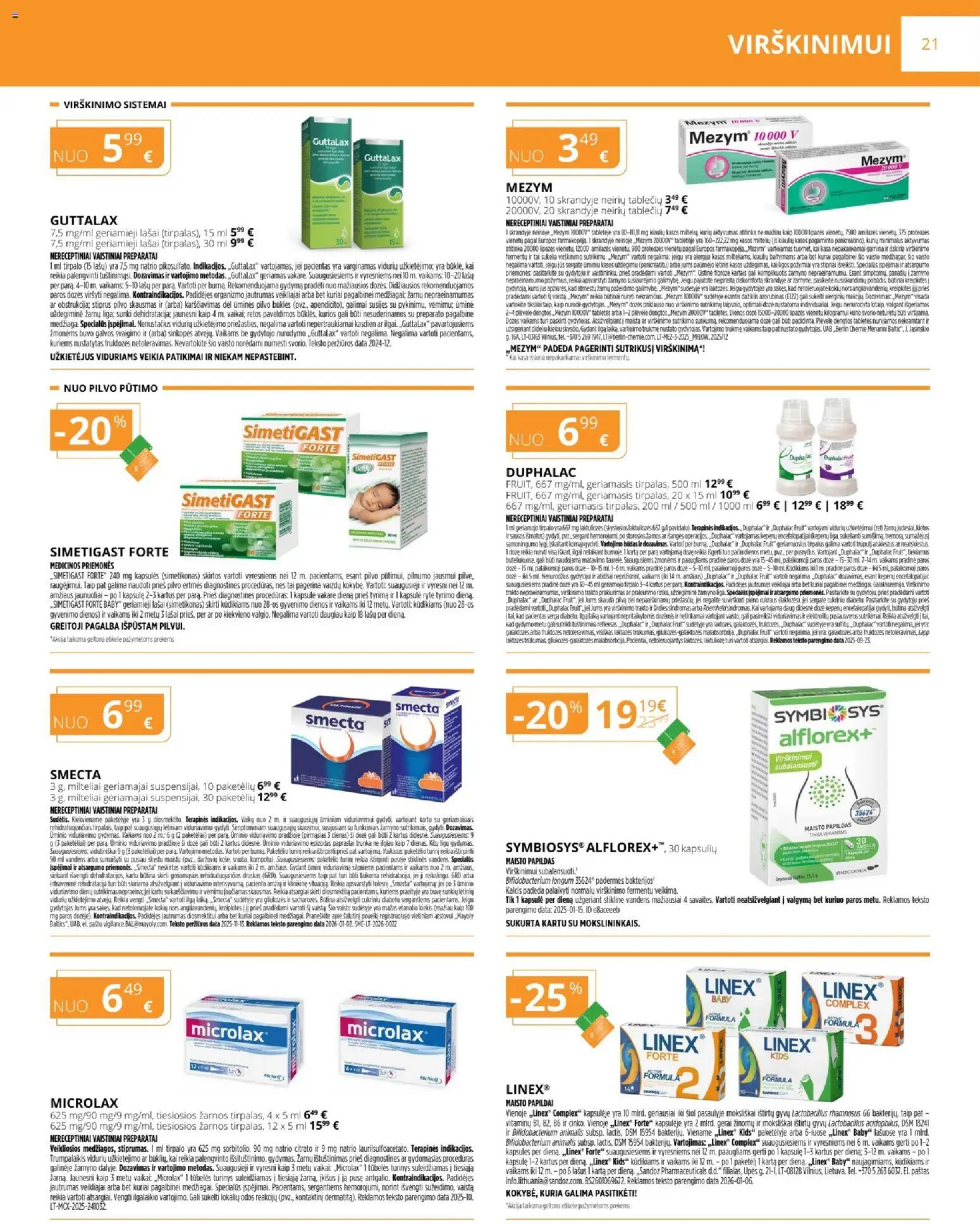 Gintarinė akcijos nuo 01.02.2026 | Puslapis: 21
