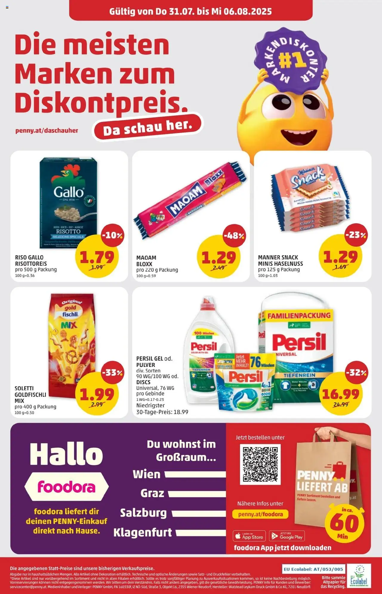 Penny Markt - Eröffnung in 1120 Wien gültig ab 31.07.2025 | Seite: 8