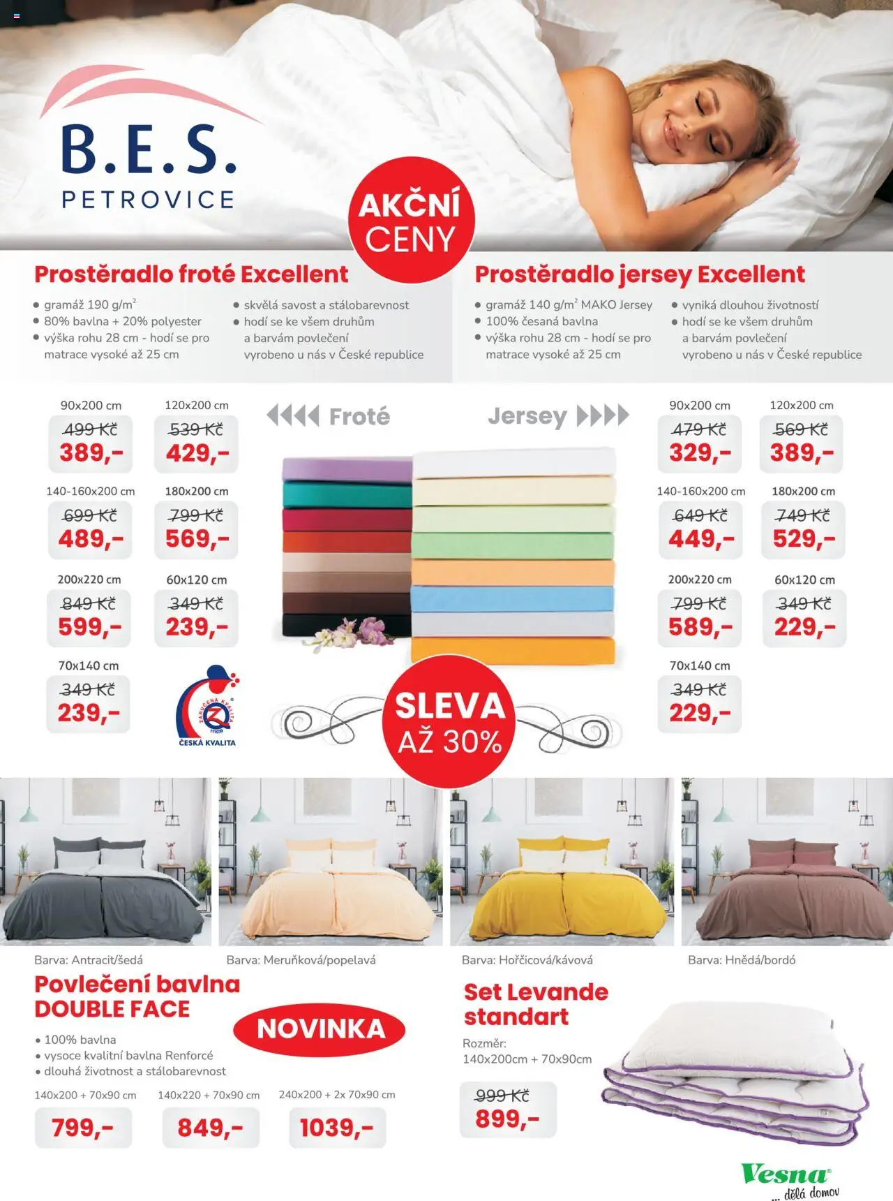 Vesna leták od 01.10.2025 | Strana: 7 | Produkty: Povlečení, Matrace, Prostěradlo