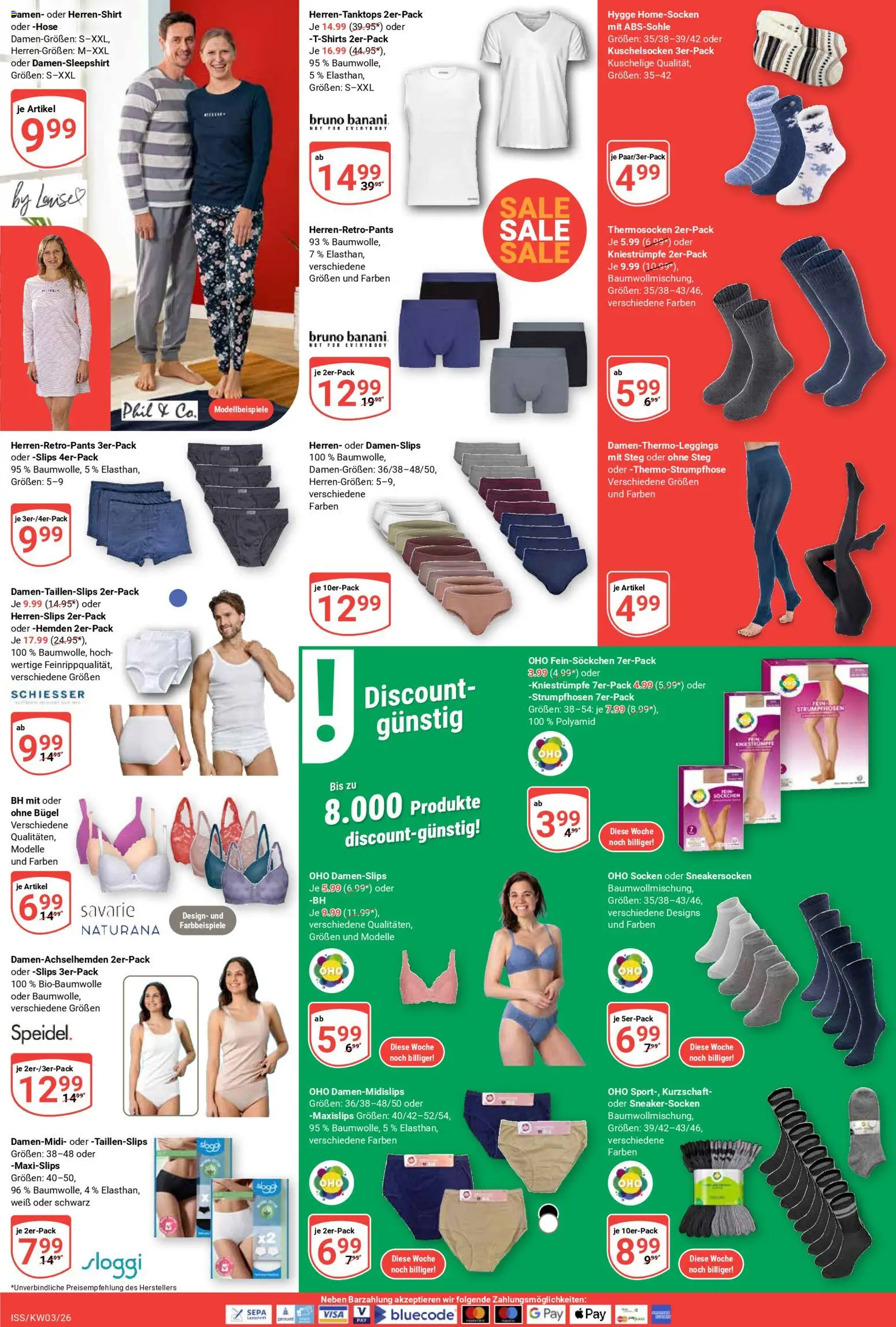 Globus Prospekt 	 – gültig ab 12.01.2026 | Seite: 20 | Produkte: Kniestrümpfe, Hose, BH, Socken