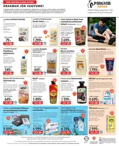 Pingvin Patika akciós ujság - amely érvényes a következő dátumtól: 01.08.2025 | Oldal: 3