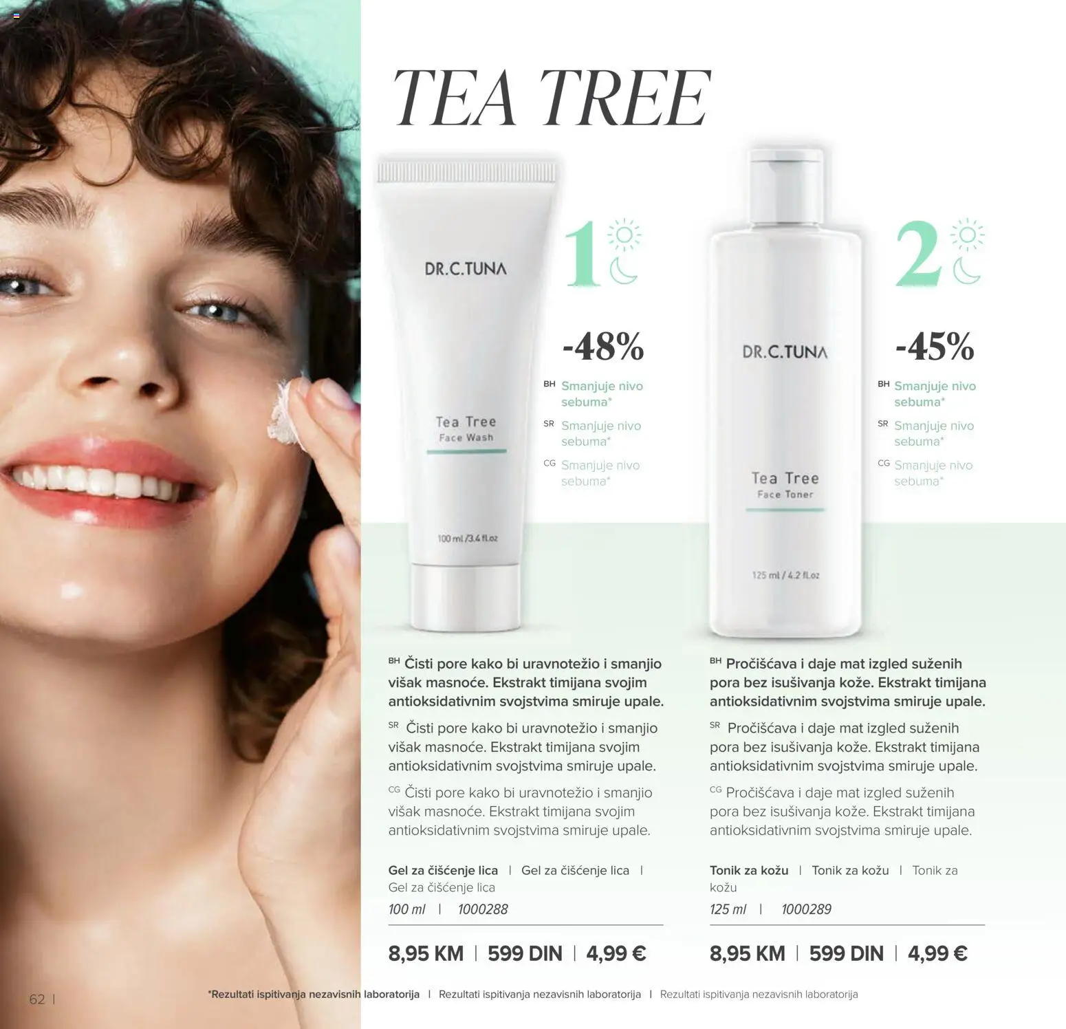 Farmasi katalog - važi od 01.03.2026 | Strana: 62 | Proizvode: Toner, Tonik