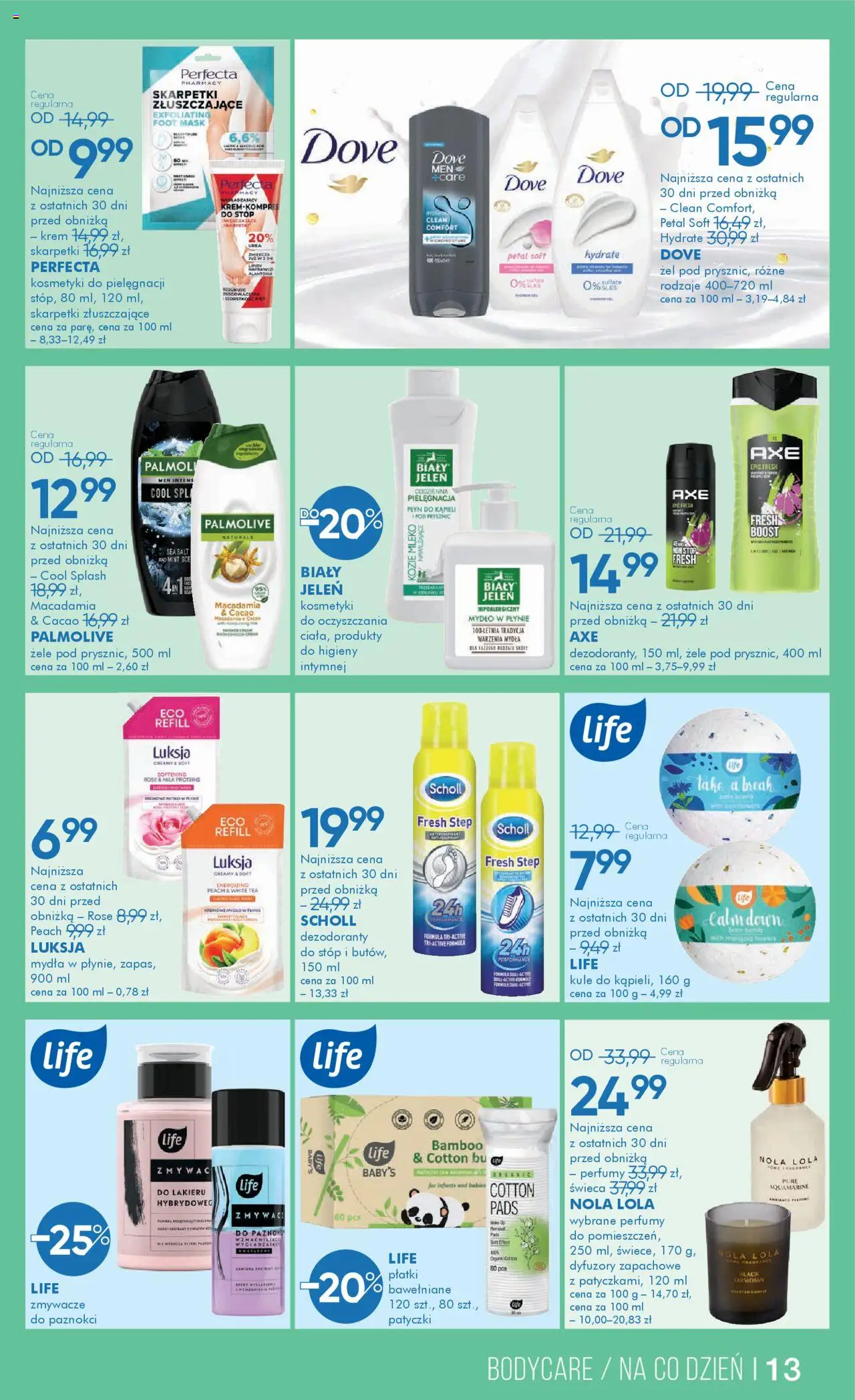 Super-pharm Gazetka od 04.10.2025 | Strona: 13 | Produkty: Perfumy, Jeleń, Mydło, Krem