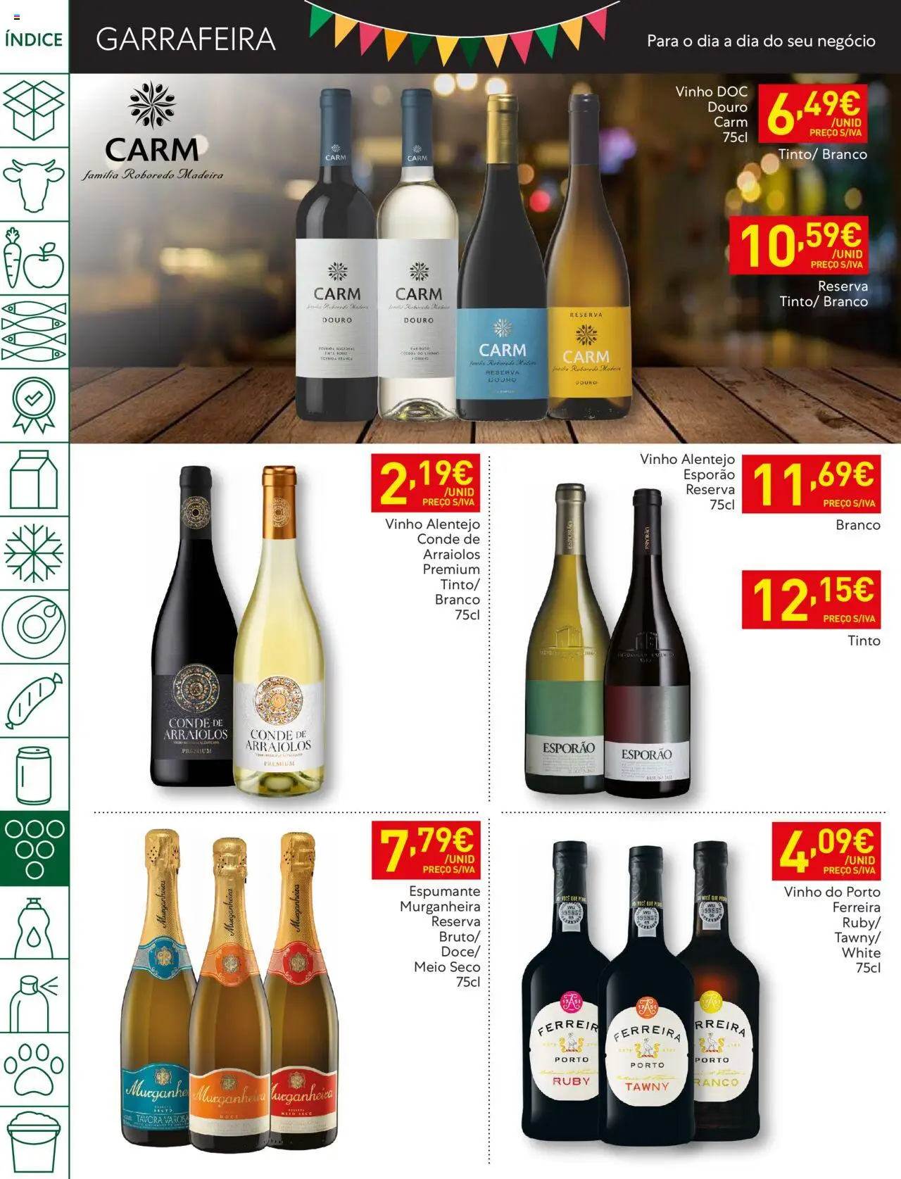 Recheio folheto │ válido de 24.06.2025 | Página: 36 | Produtos: Espumante, Vinho