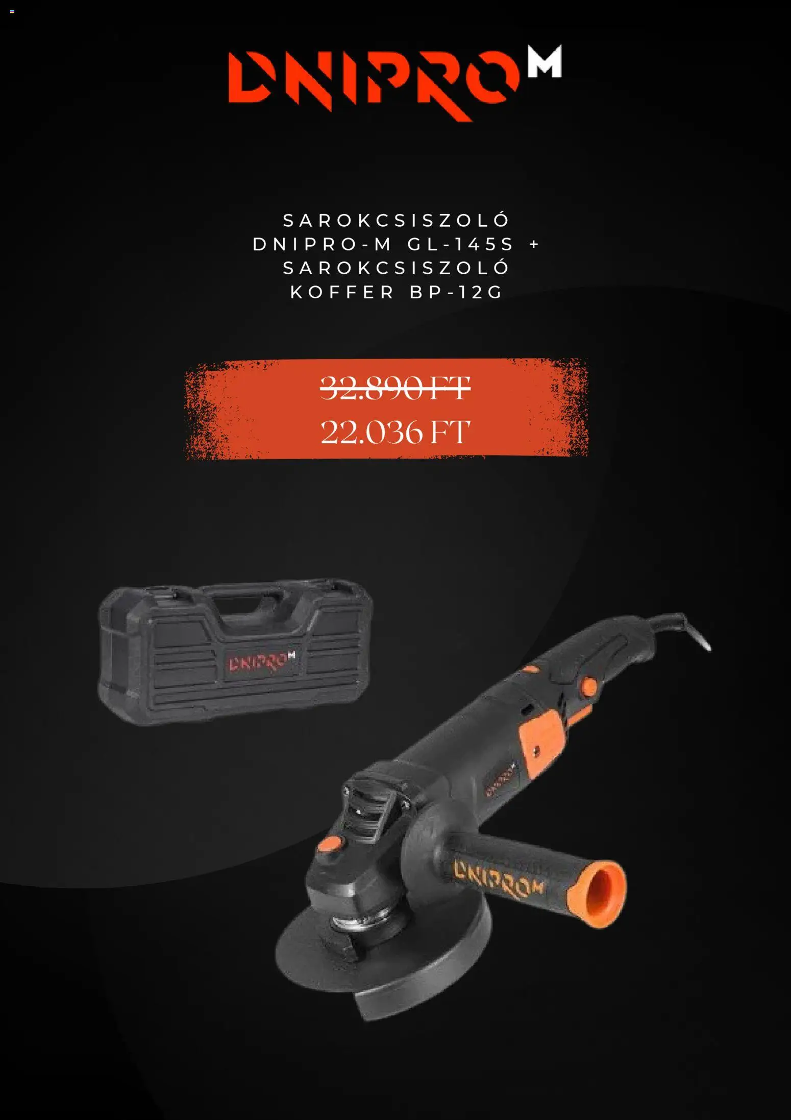 Dnipro-M akciós ujság - amely érvényes a következő dátumtól: 20.11.2025 | Oldal: 6 | Termékek: Sarokcsiszoló