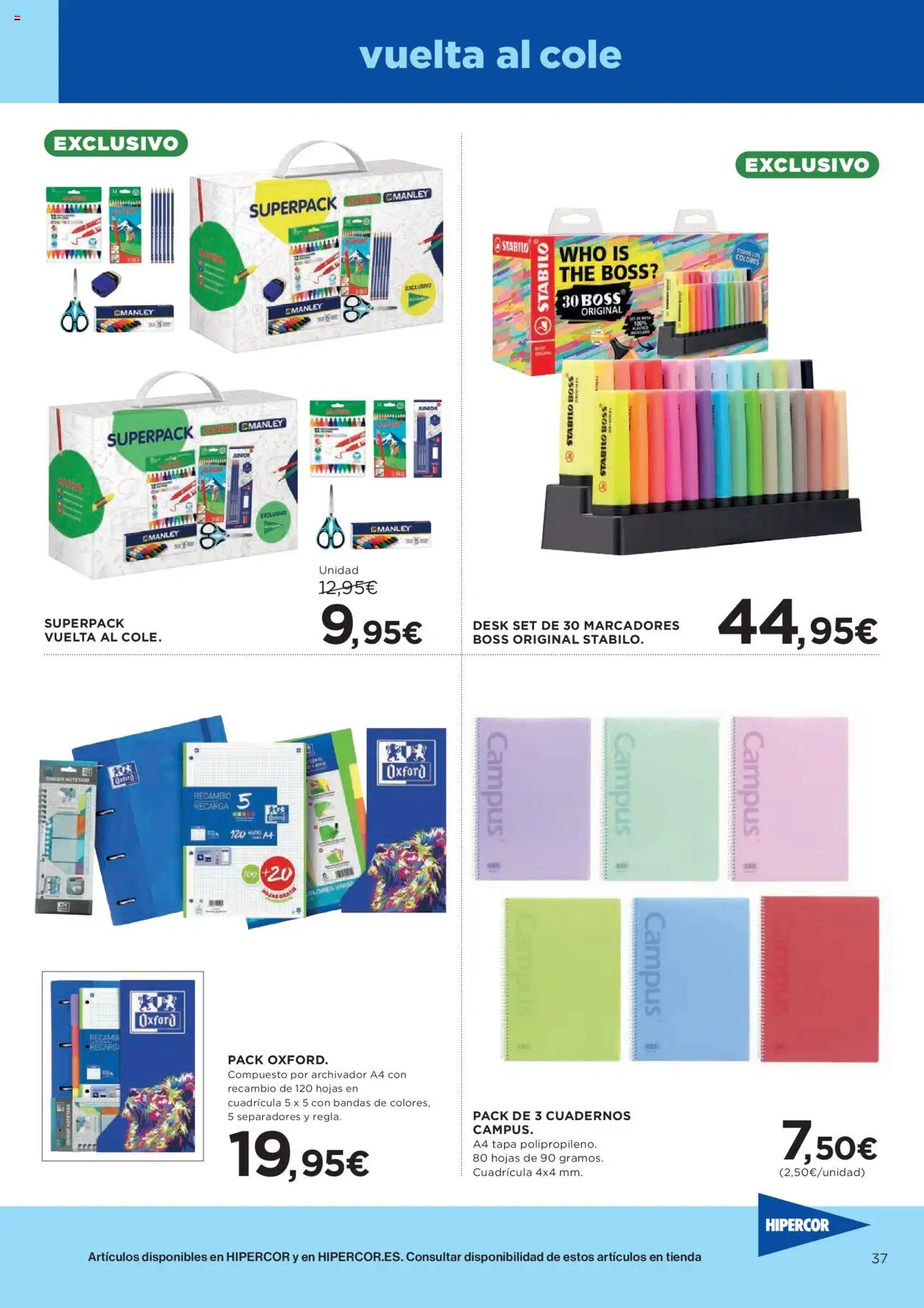 Hipercor catálogo │ válido desde el 14.08.2025 | Página: 41 | Productos: Archivador