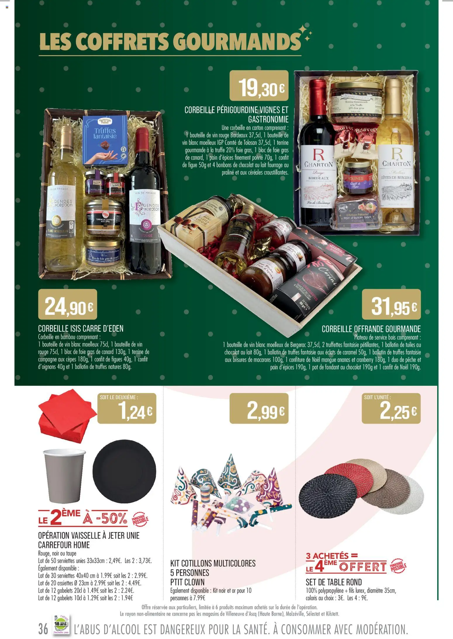 {H1} | Page: 36 | Produits: Figue, Poivre, Bloc de foie gras, Céréales