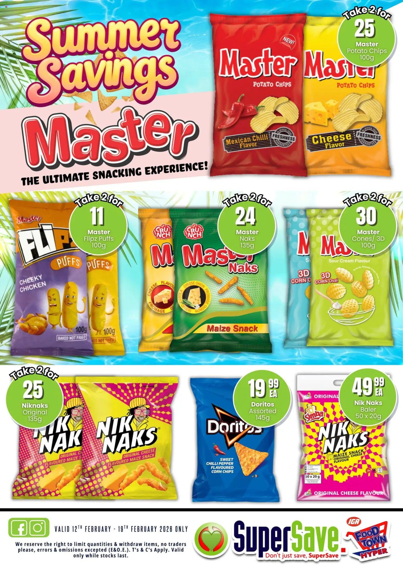 New Super Save catalogue – valid from 12.02.2026 | Page: 20 | Products: Corn, Chicken, Sour cream, Cream