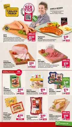 Wasgau Prospekt 	 ab 20.04.2026 gültig | Seite: 5 | Produkte: Grill, Wurst, Schweinefleisch, Sahne