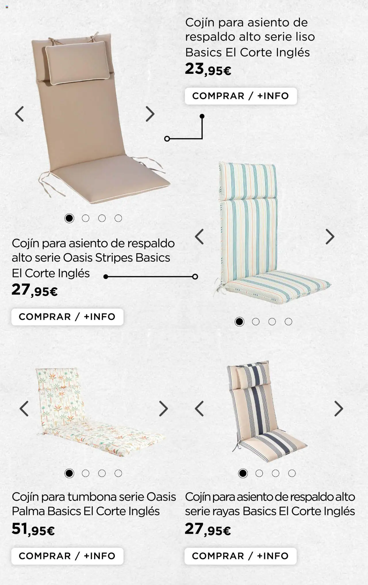 La Tienda en Casa folleto │ válido desde el 01.03.2024 | Página: 8 | Productos: Tumbona, Cojín