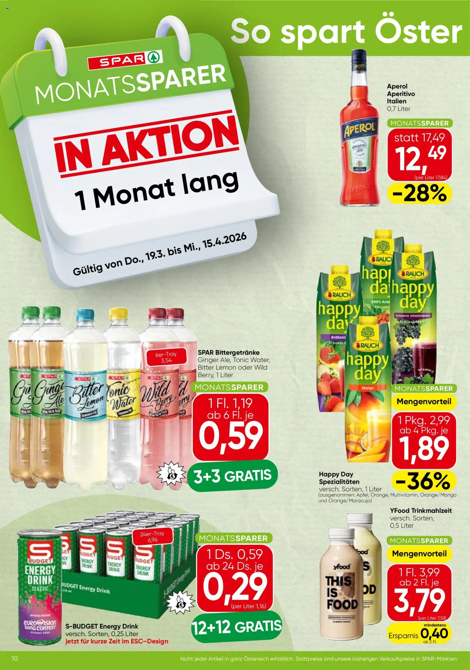 Spar Flugblatt - Kärnten gültig ab 19.03.2026 | Seite: 10 | Produkte: Mango