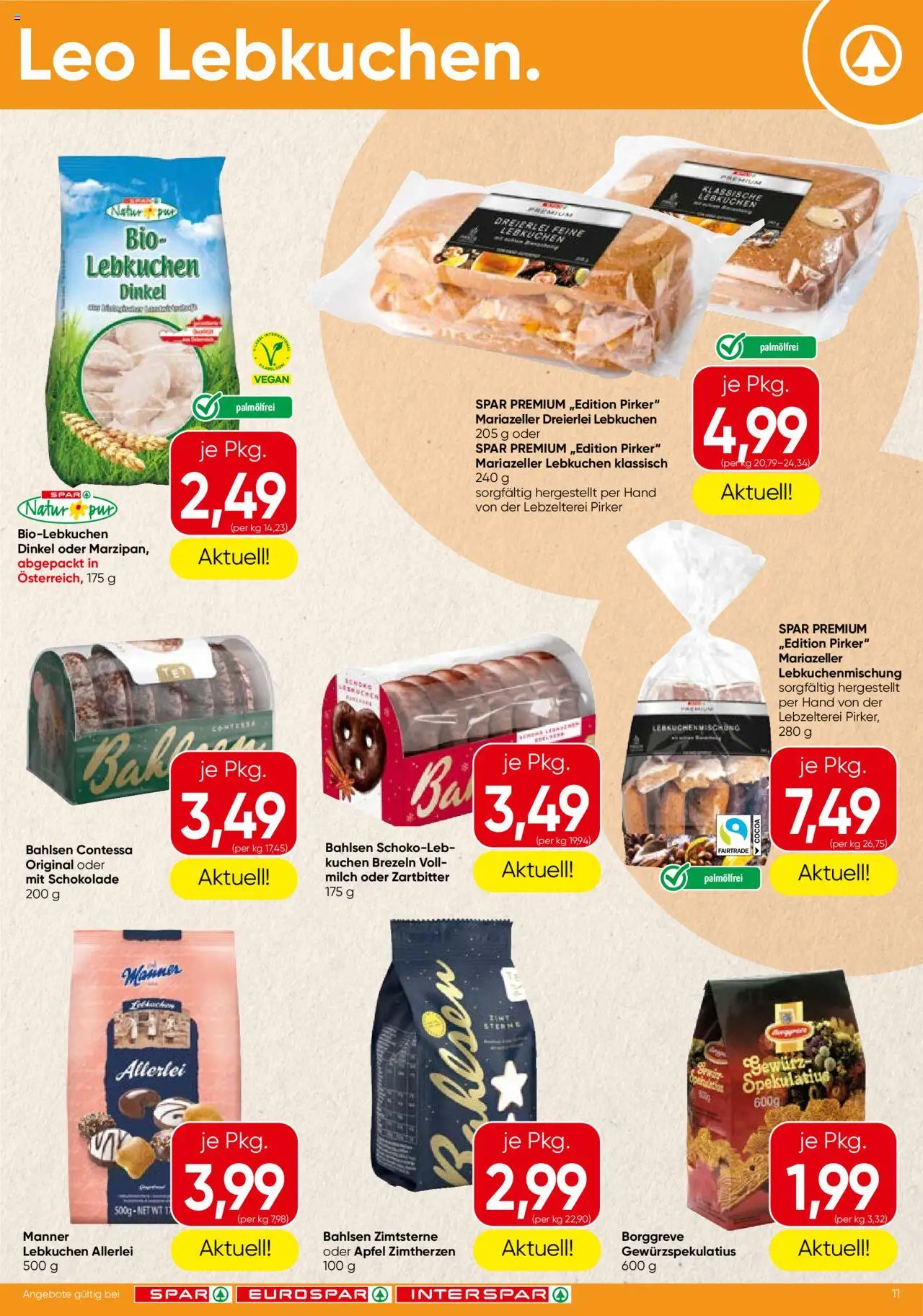 Spar Flugblatt - Burgenland gültig ab 21.08.2025 | Seite: 11 | Produkte: Milch, Schokolade, Äpfel
