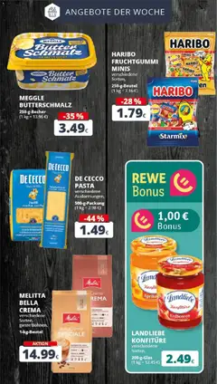 Rewe prospekt Bergheim	 ab 26.10.2025 gültig | Seite: 6 | Produkte: Melitta, Haribo, Butter, Erdbeeren