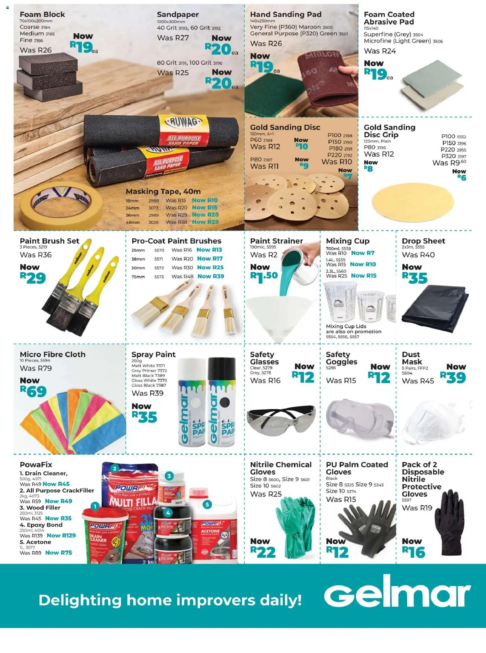 New Gelmar catalogue – valid from 16.01.2026 | Page: 3 | Products: Gloss, Paint, Brush, Paper