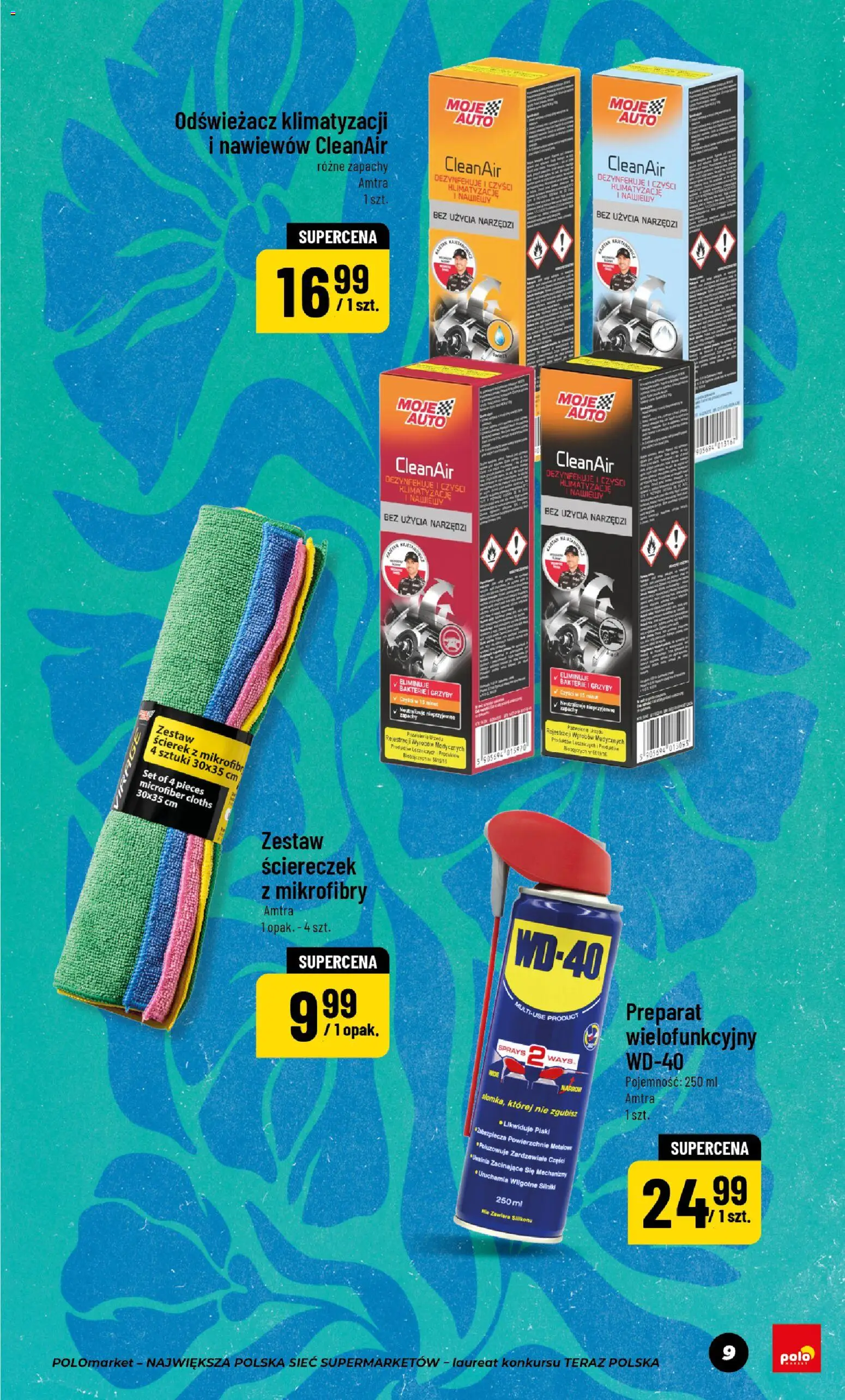POLOmarket Gazetka - Sezon na wiosenne porządki od 27.02.2026 | Strona: 9 | Produkty: Odświeżacz