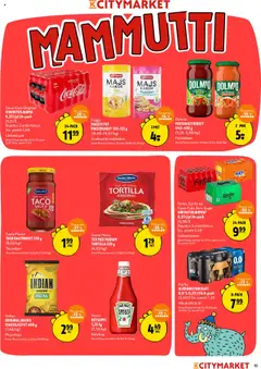 K-Citymarket-mainoslehti voimassa 13.10.2025 alkaen | Sivu: 19 | Tuotteet: Alkoholiton olut, Olut, Pasta, Ketsuppi