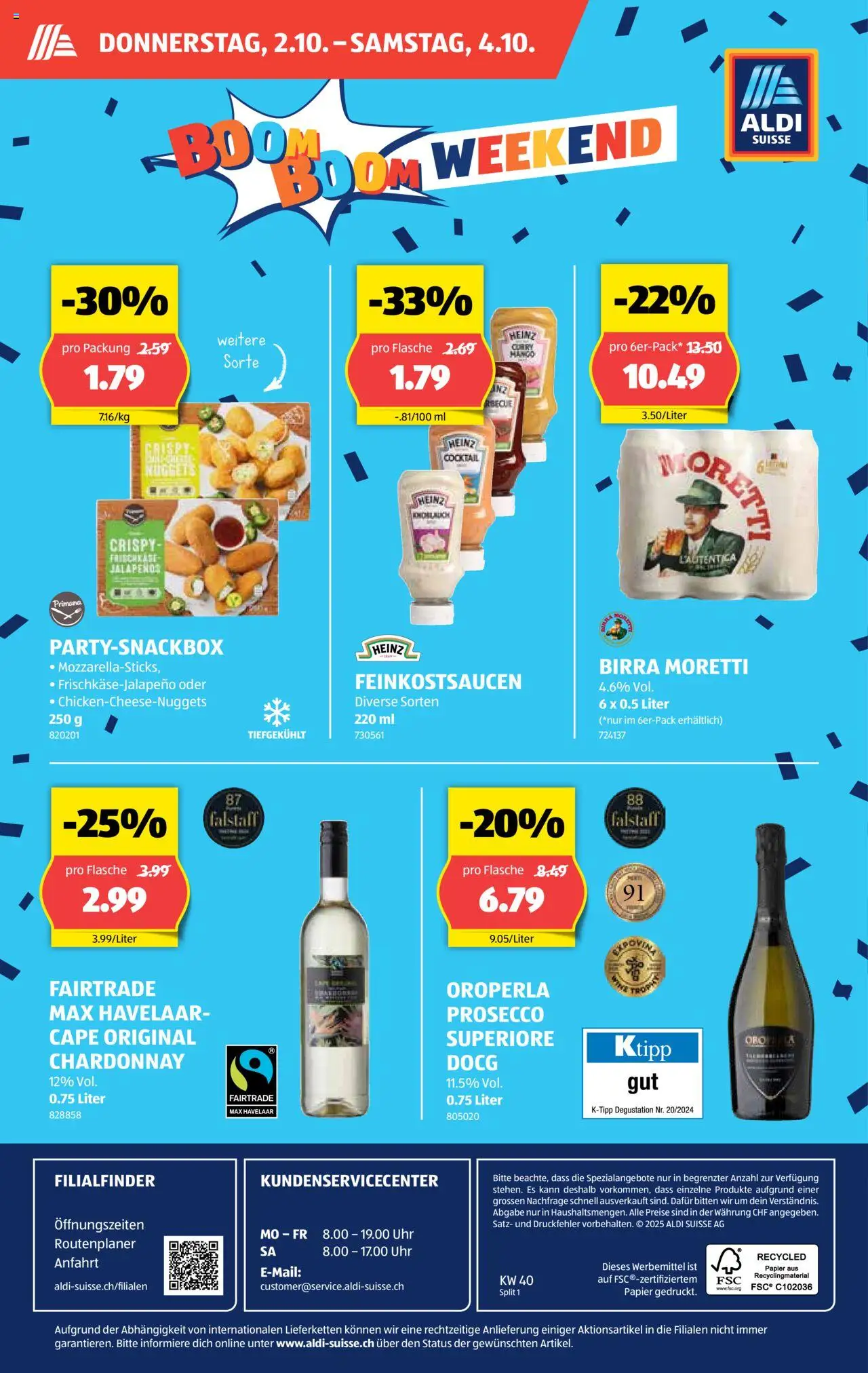 Aldi Aktionen – gültig ab 02.10.2025 | Seite: 1 | Produkte: Uhr