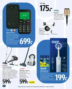 Føtex - Tilbudsavis gyldig fra 10.10.2025 | Side: 68 | Produkter: Eltandbørste, Søm, Støvsuger, Hårtørrer