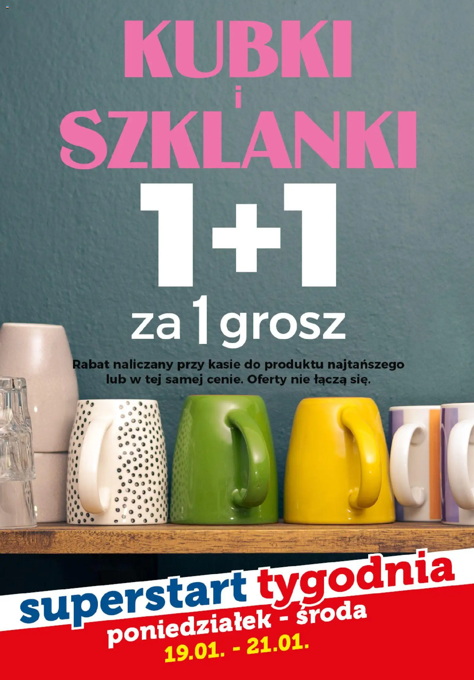 Topaz Gazetka - Superstart tygodnia od 19.01.2026 | Strona: 6 | Produkty: Szklanki