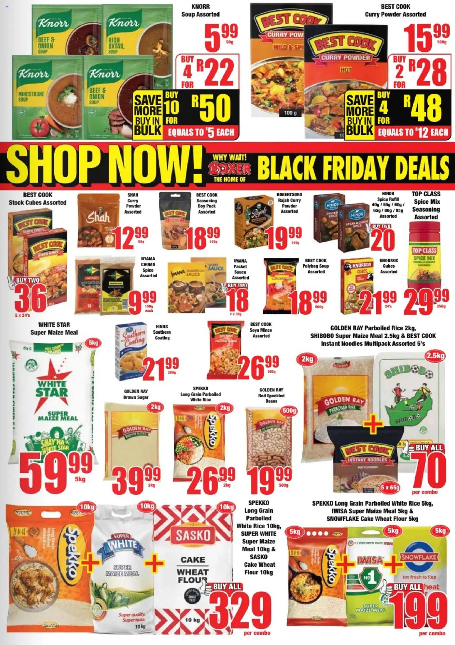 New Boxer catalogue – valid from 10.11.2025 | Page: 7 | Products: Cake, Beans, Steak, Curry powder