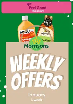 Preview of Morrisons - Weekly offers valid from 12.01.2026