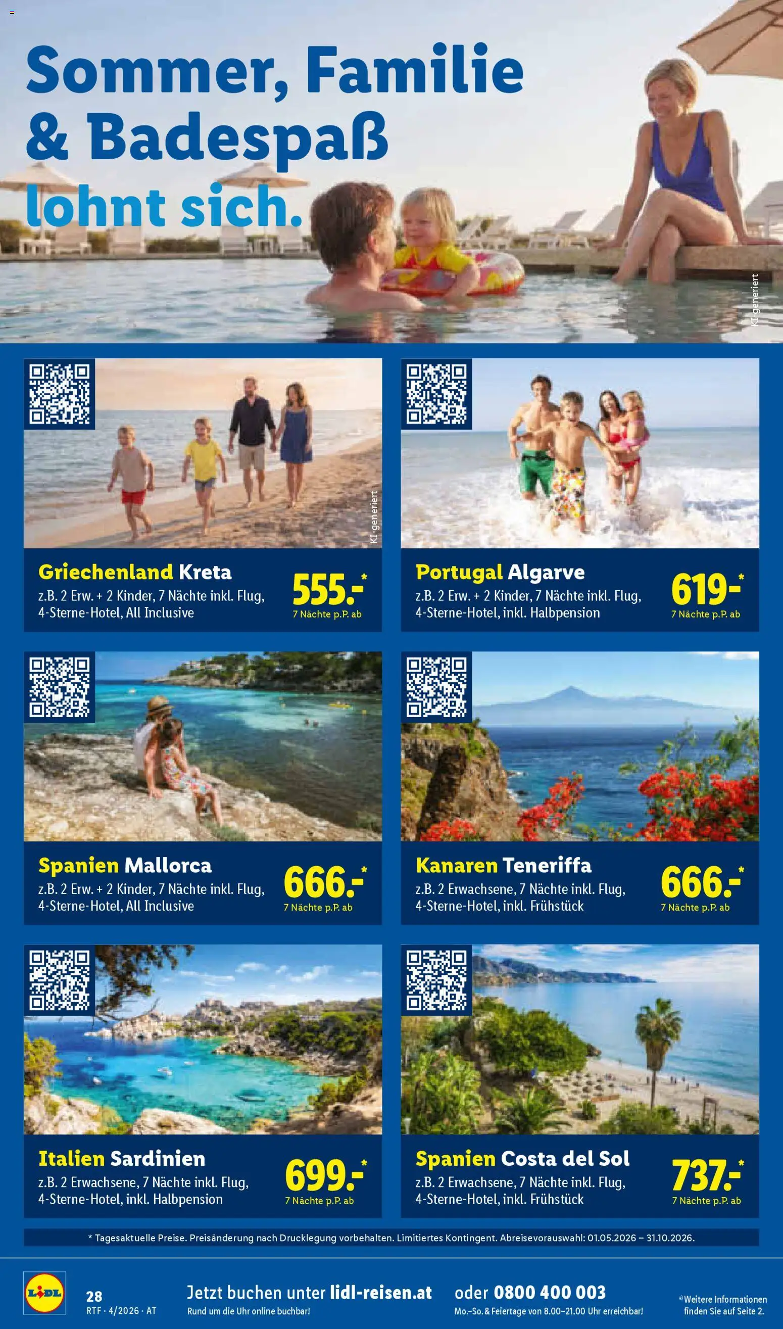 Lidl April/Mai Reise - Highlights gültig ab 11.04.2026 | Seite: 28 | Produkte: Uhr