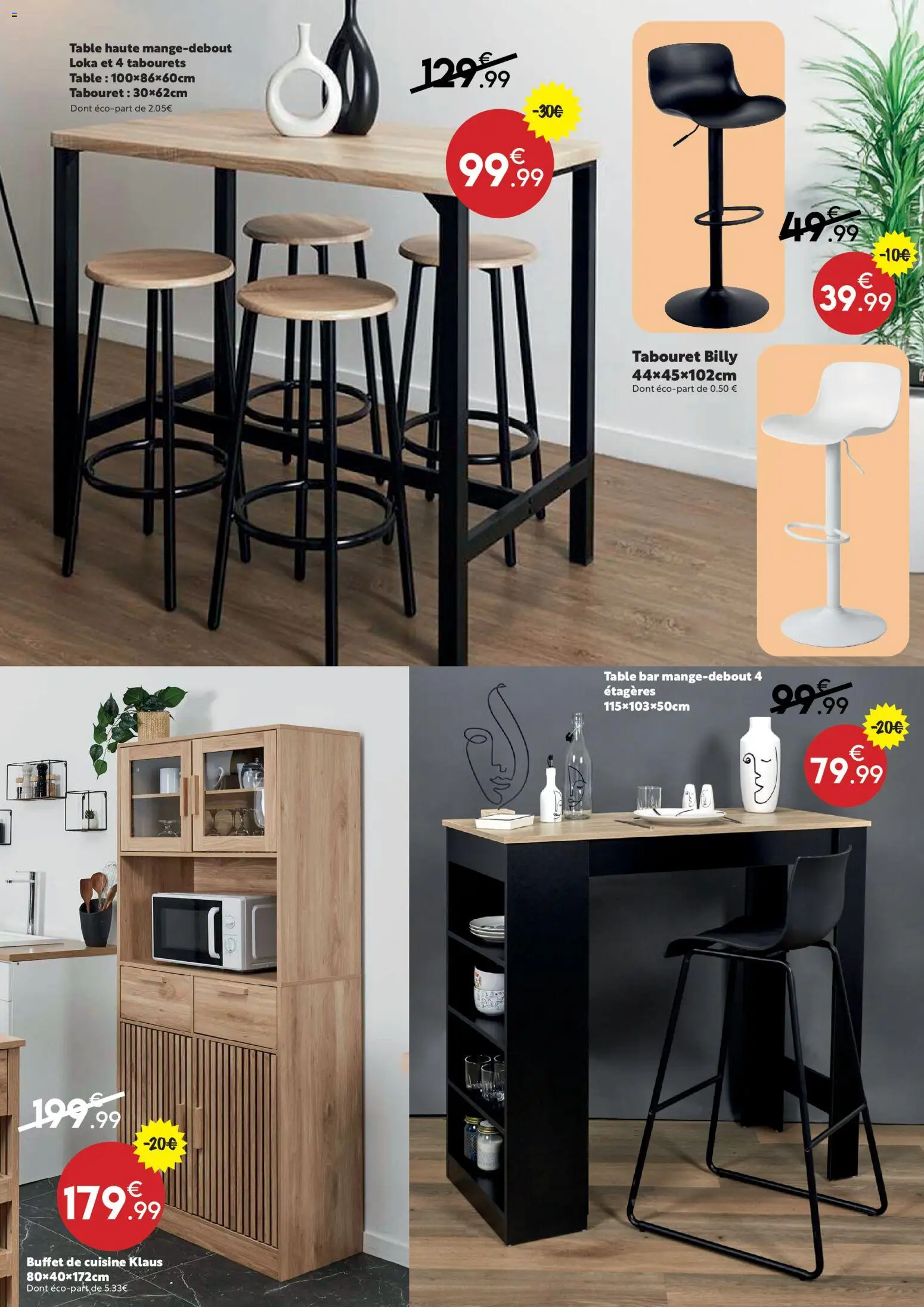 {H1} | Page: 9 | Produits: Table, Buffet