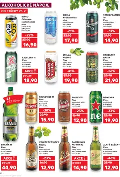 Náhled letáku GAMBRINUS PATRON 12, Pivo světlý ležák 0,5 l vratná láhev od 25.02.2026 | Strana: 42