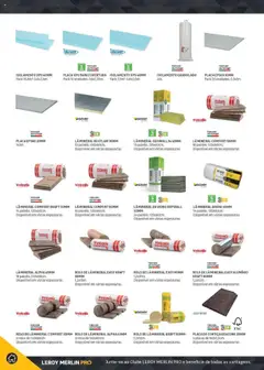 Pré-visualização Leroy Merlin Catálogo válido de 18.11.2024 | Página: 40 | Produtos: Isolamento