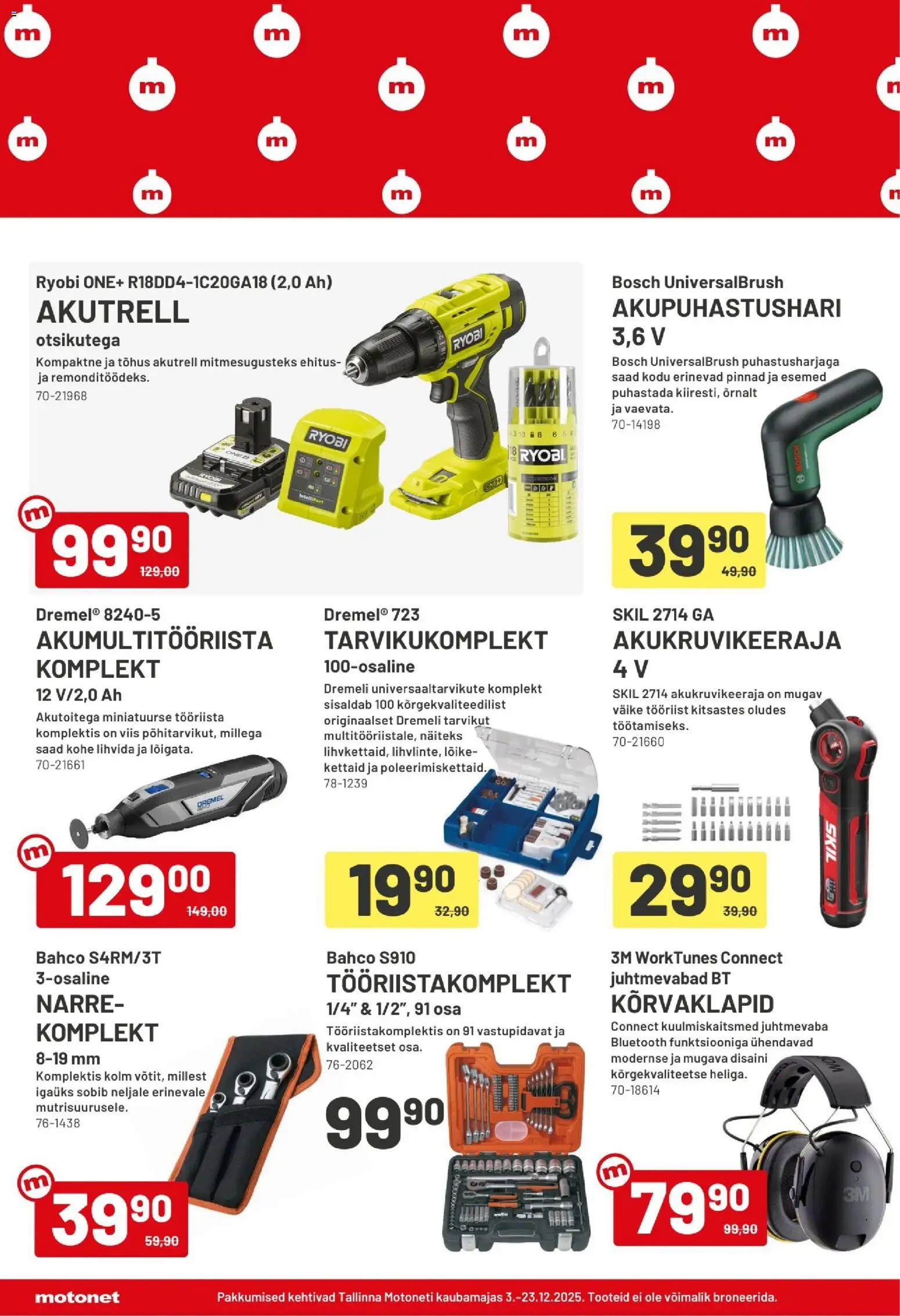 Motonet tarjoukset – voimassa 03.12.2025 alkaen | Sivu: 8