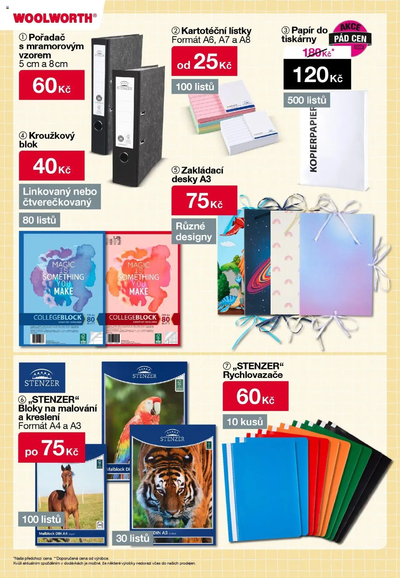 Woolworth leták od 22.08.2025 - akční nabídka | Strana: 23 | Produkty: Blok, Desky