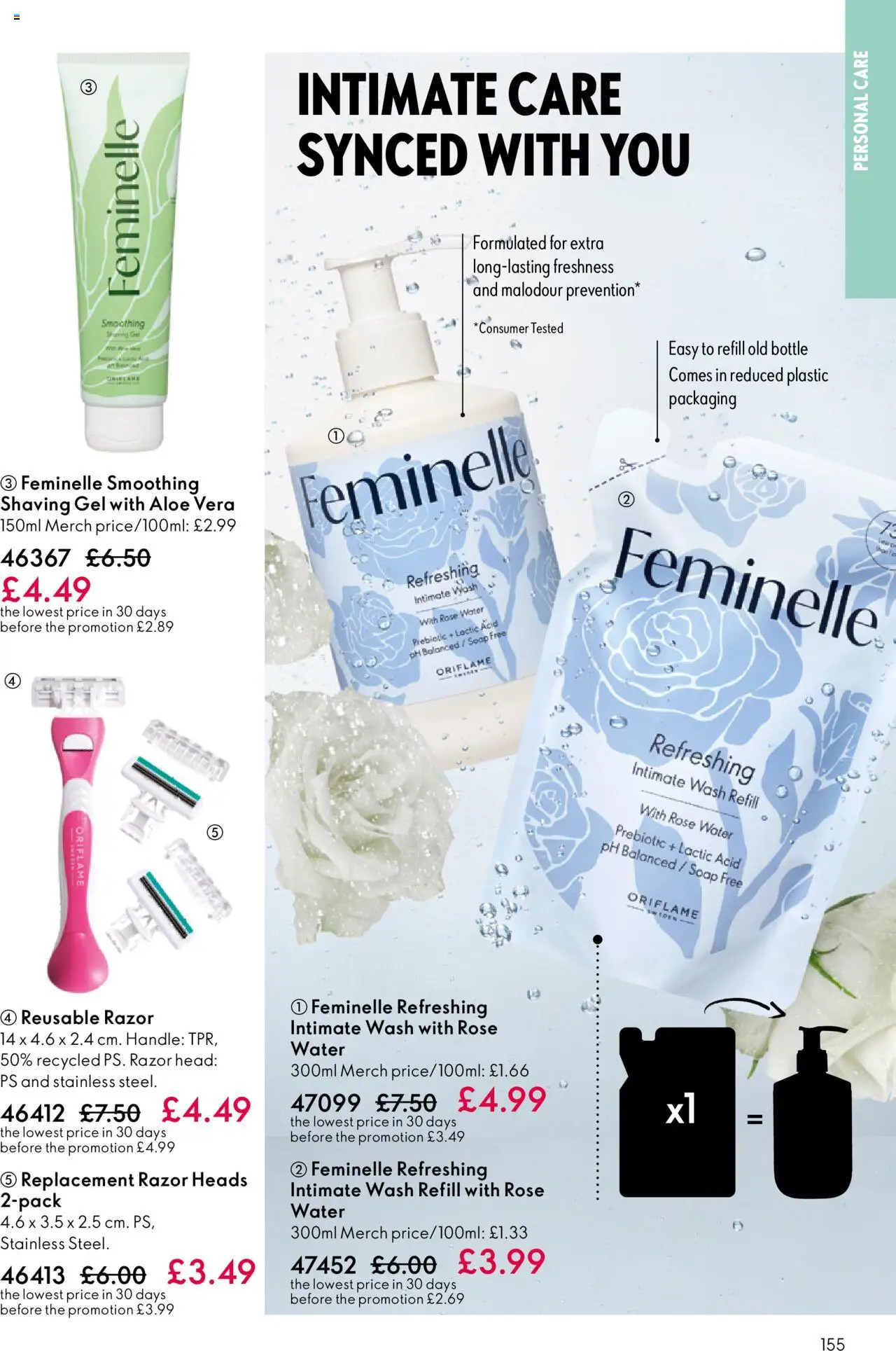 {H1} | Page: 155 | Products: Handle, Soap