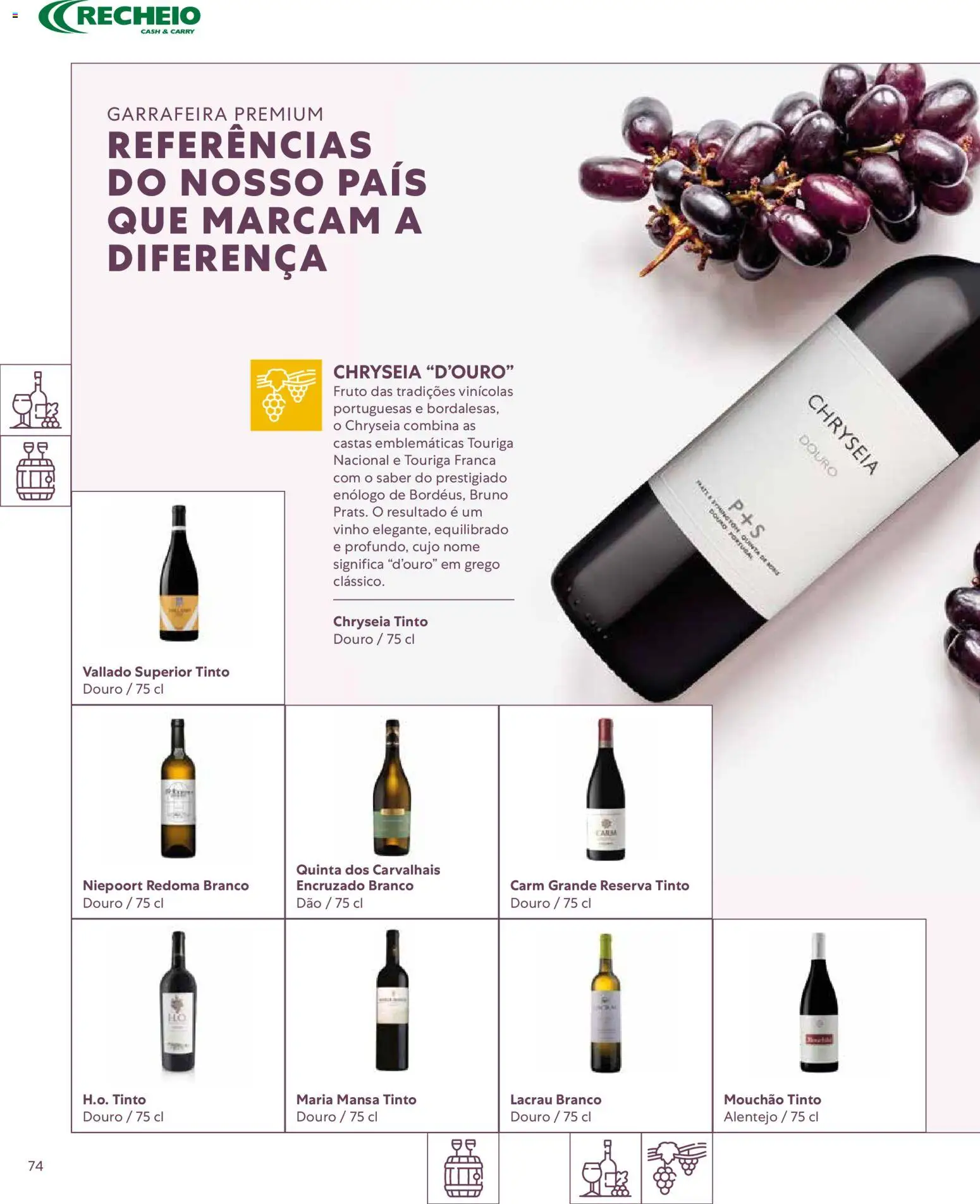 Recheio - Catálogo de Alfragide │ válido de 16.03.2026 | Página: 74 | Produtos: Vinho