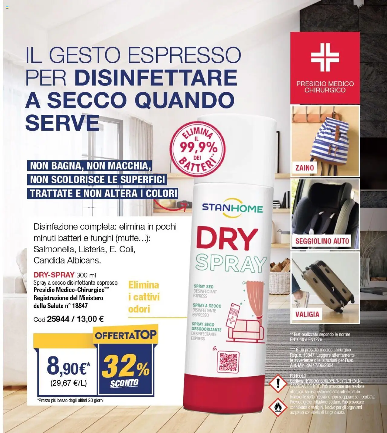 Volantino Stanhome del 09.09.2025 | Pagina: 28 | Prodotti: Zaino, Valigia, Funghi, Seggiolino