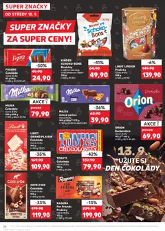 LINDT LINDOR, Pralinky různé druhy 200 g od 10.09.2025 | Strana: 30