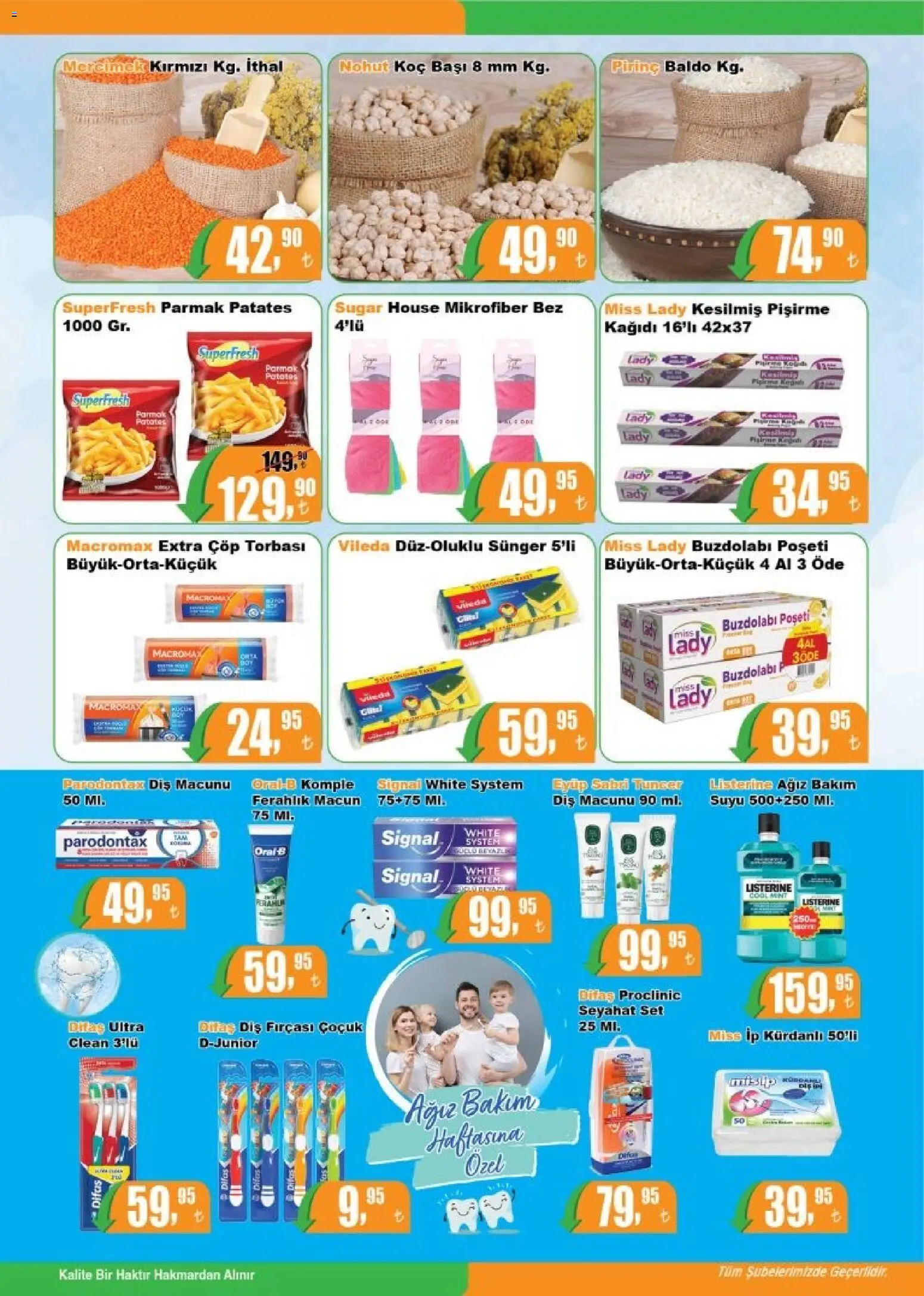 Hakmar Katalog - 14.11.2025 tarihinden itibaren geçerlidir | Sayfa: 6 | Ürünler: Ravioli, Diş macunu, Diş fırçası, Patates