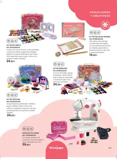 Vista previa El Corte Inglés ofertas válido desde el 27.10.2025 | Página: 247 | Productos: Máquina de coser