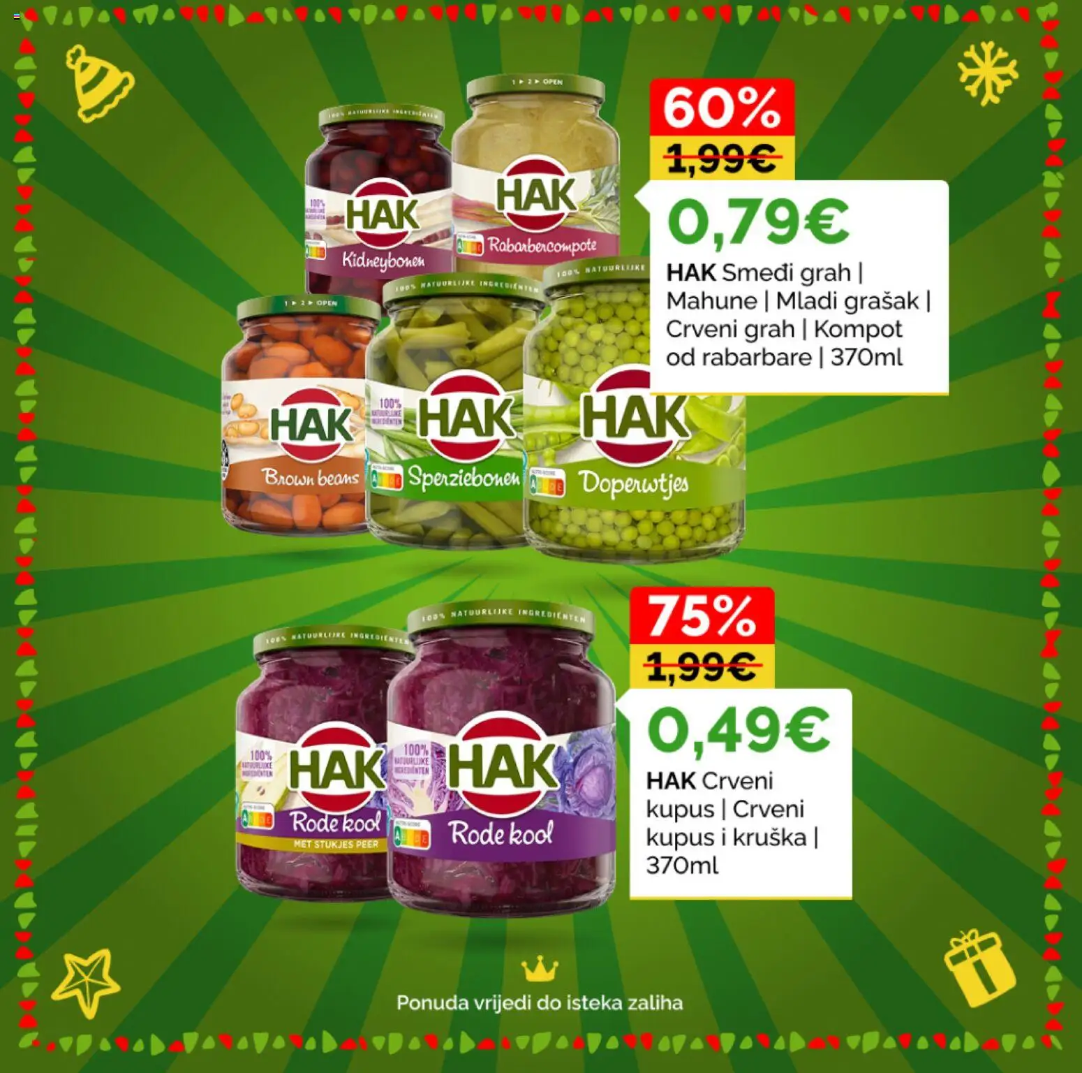 Žabac katalog | vrijedi od 29.12.2025 | Stranica: 8 | Proizvodi: Grah, Kupus, Grašak, Kompot