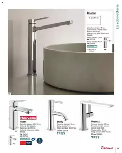 Gedimat - Prévisualisation de Gedimat Salle de bains & Cuisine valide à partir de 14.03.2025 | Page: 33 | Produits: Cartouche