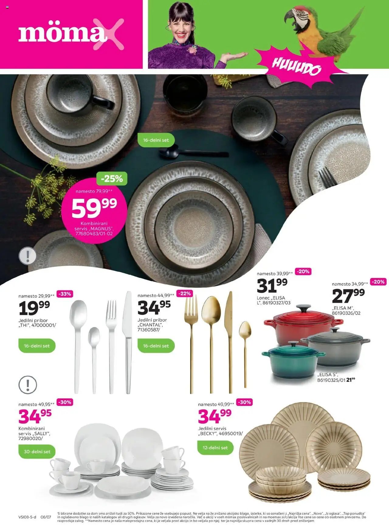 Mömax katalog do -50% na izbrane dodatke za dom │ velja od 18.08.2025 | Stran: 6 | Izdelki: Pribor