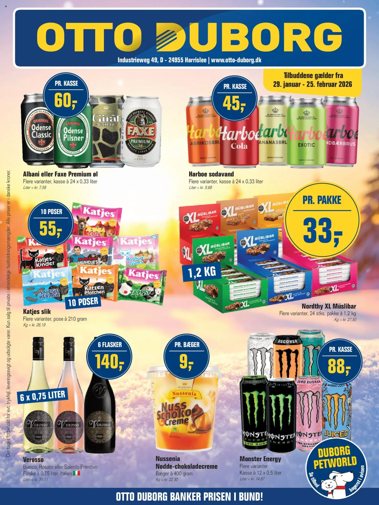 Otto Duborg tilbudsavis – gyldig fra 28.01.2026 | Side: 2 | Produkter: Creme, Øl, Sodavand, Cola
