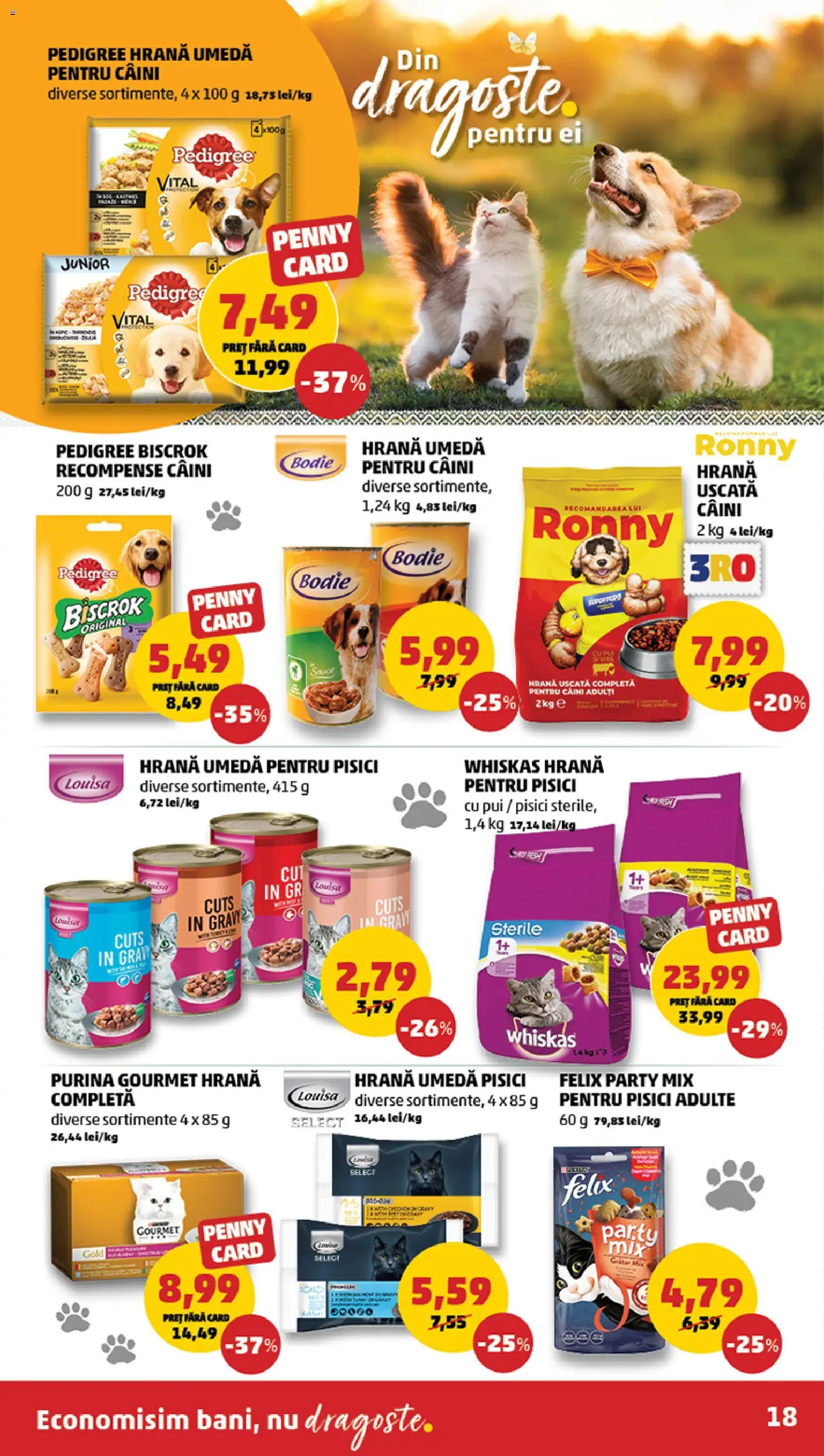 Noul catalog PENNY – valabil de la 29.04.2026 | Pagină: 18 | Produse: Hrană pentru pisici, Hacıyatmaz Kedi Oyuncağı