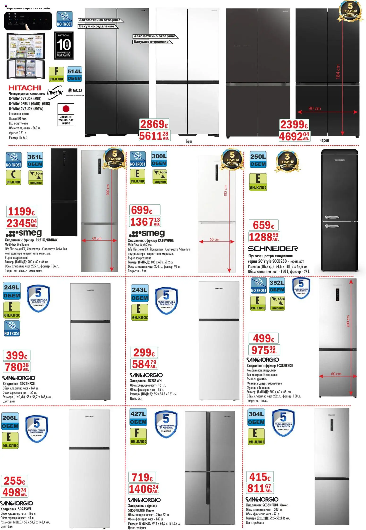 {H1} | Страница: 4 | Продукти: Хладилник, Фризер