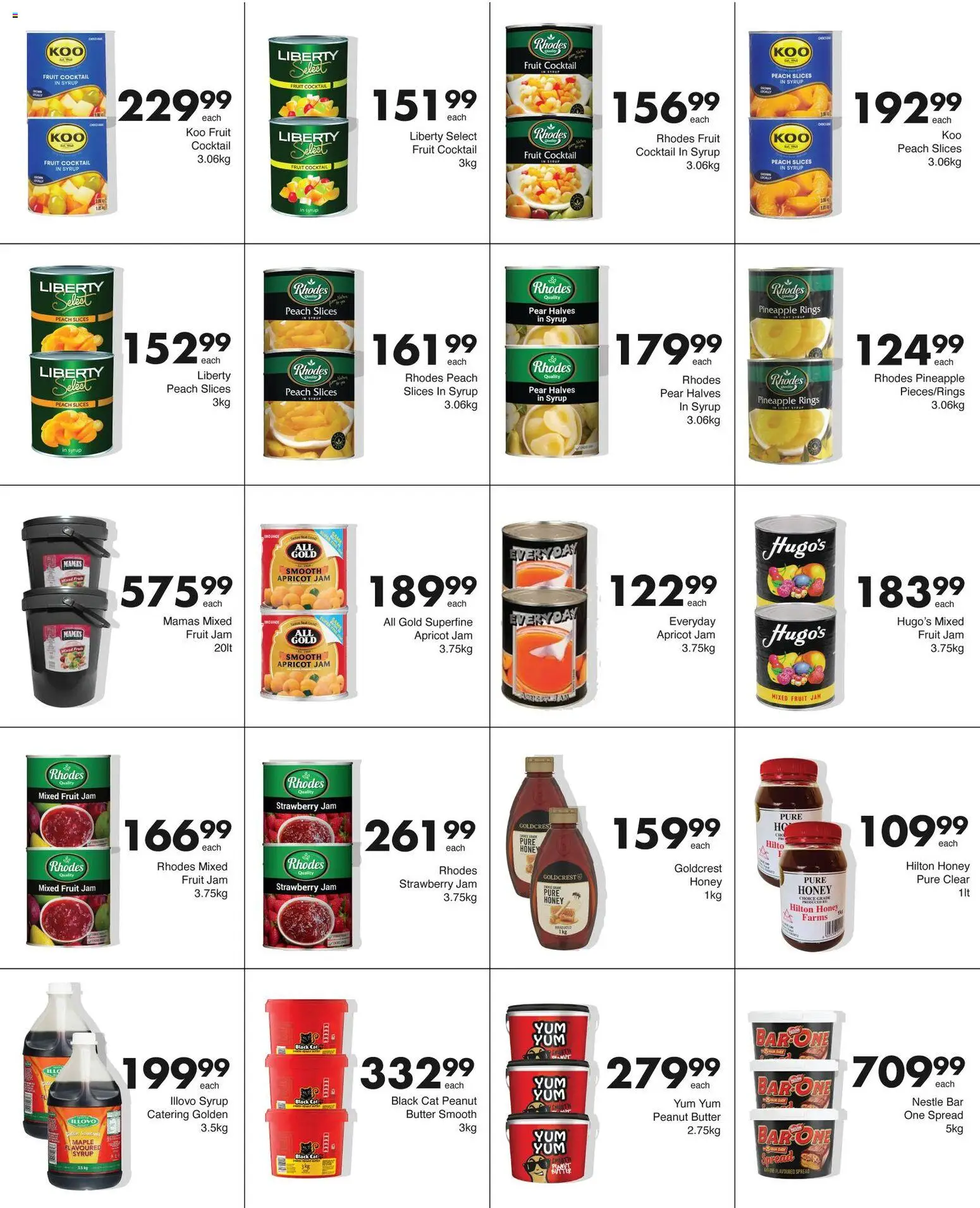 New Save catalogue – valid from 09.02.2026 | Page: 6 | Products: Butter, Pineapple, Peanut butter, Syrup