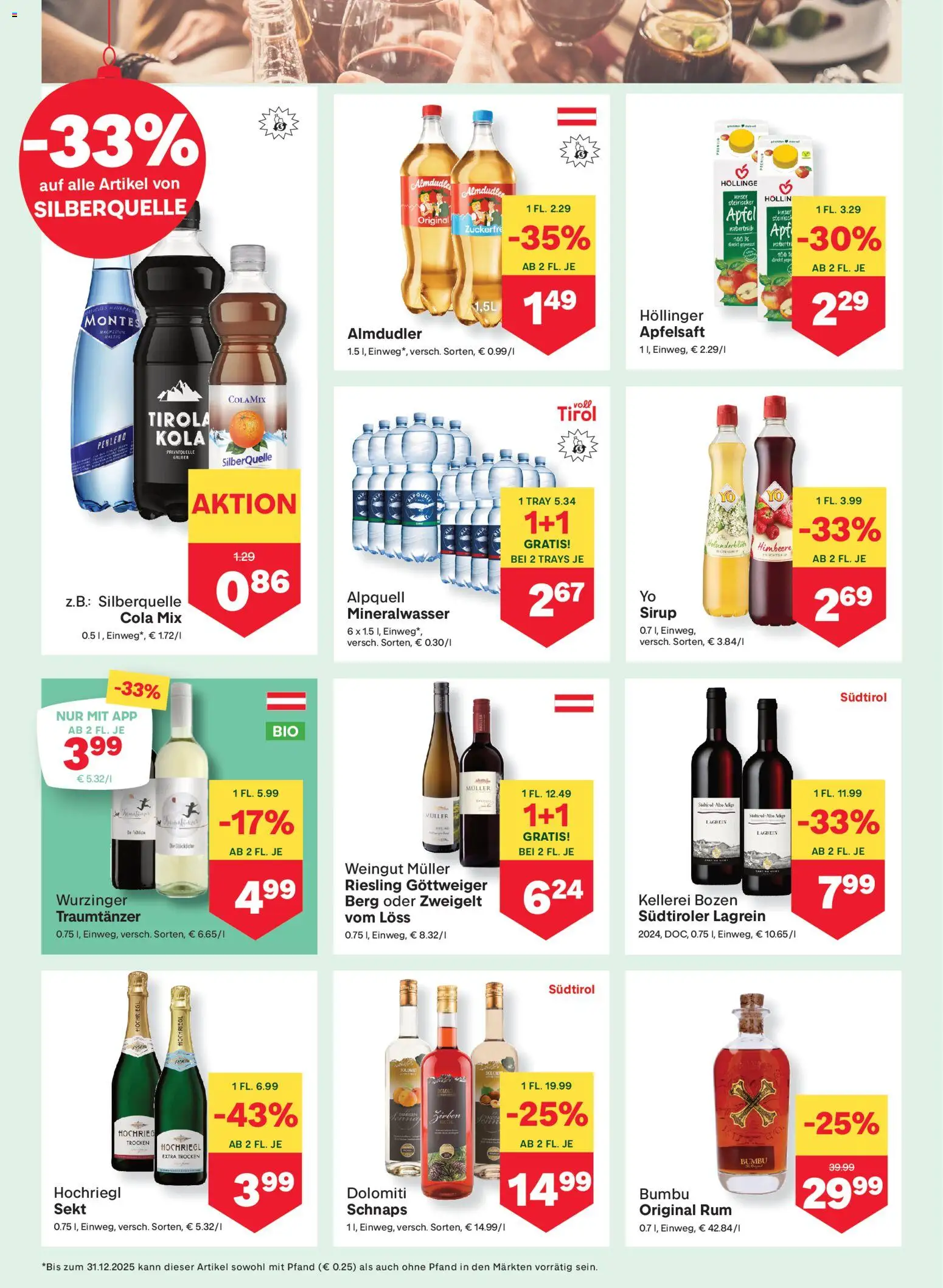 MPREIS Lenzing gültig ab 04.12.2025 | Seite: 10 | Produkte: Himbeere, Planche de surf, Äpfel