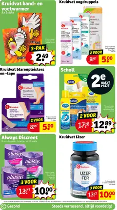 Kruidvat folder week 2 - Voorbeeld van een folder van Kruidvat, geldig van 06.01.2026 | Pagina: 30 | Producten: Schoenen, La, Oogdruppels, Kan