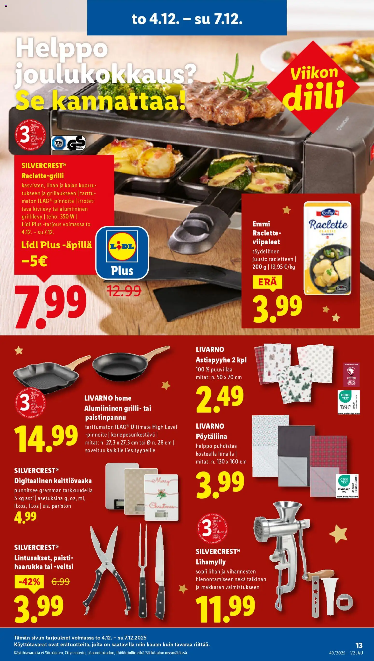 Lidl tarjoukset - Rovaniemi – voimassa 04.12.2025 alkaen | Sivu: 15