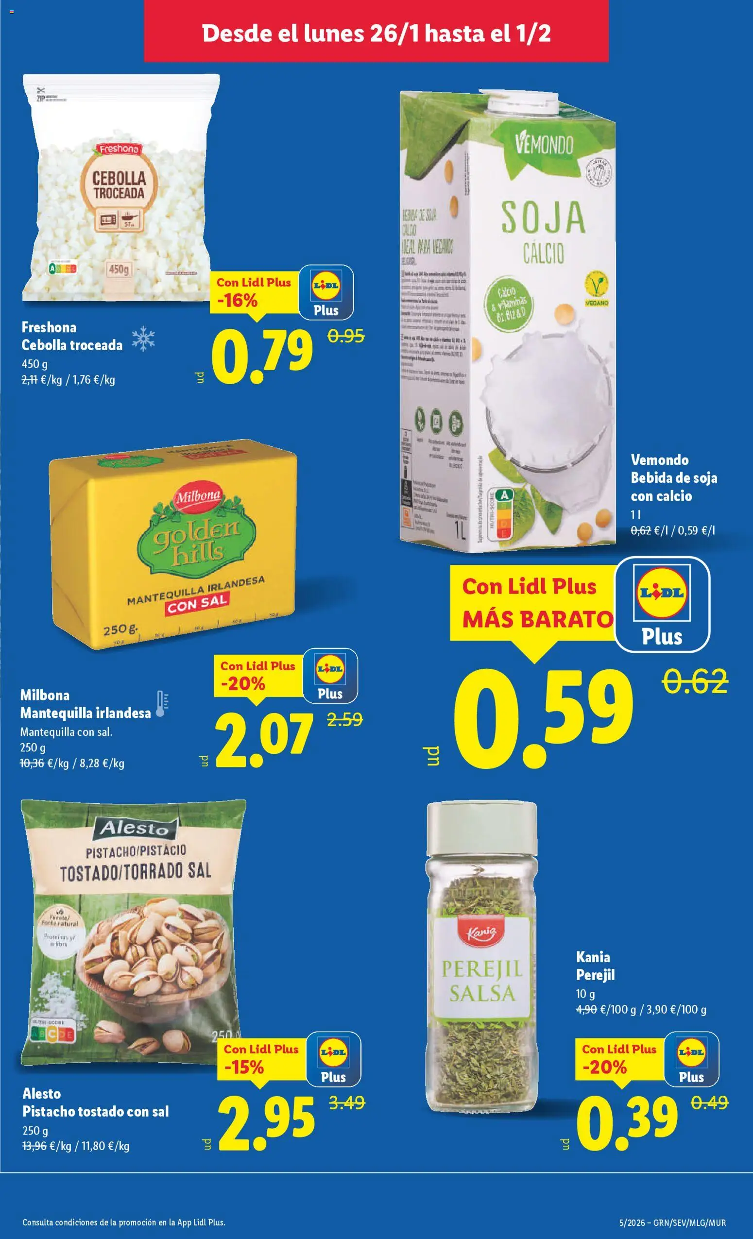 Lidl folleto │ válido desde el 26.01.2026 | Página: 19 | Productos: Παγωμένο τσάι, Bebida de soja, Συσκευή ροής