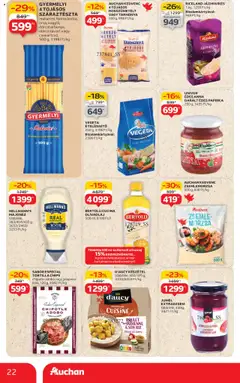 Auchan akciós ujság - amely érvényes a következő dátumtól: 31.07.2025 | Oldal: 22