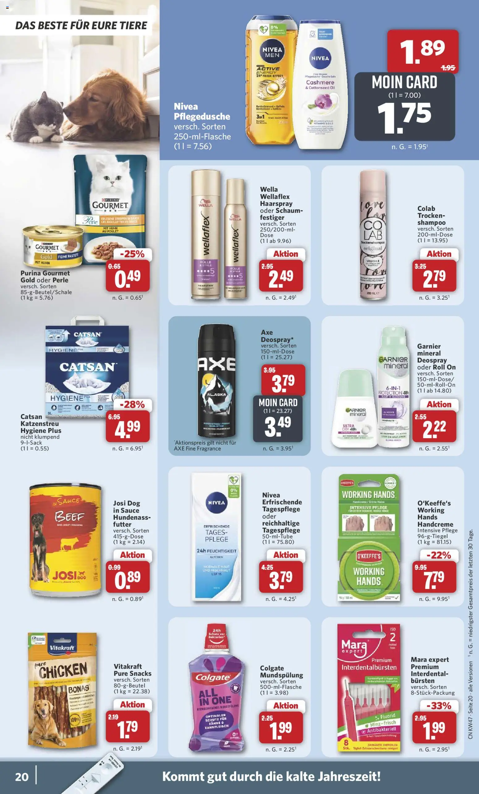 Combi Prospekt 	 – gültig ab 17.11.2025 | Seite: 21 | Produkte: Energy, Haarspray, Handcreme, Deospray